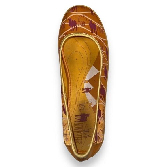 Keds Eleanor Slip-on Comfort Flats "Camel" Golden Yellow Women's 7 - Picture 9 of 11